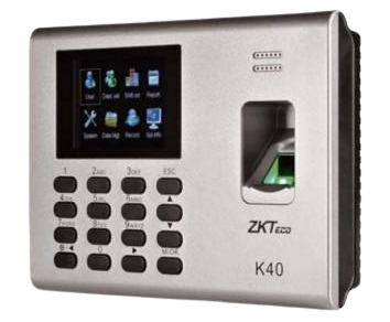ZKTeco K40 Fingerprint attendance machine